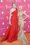 Photo of Taylor Swift and Kellie Pickler  at the 2009 Academy Of Country Music Awards at the MGM Grand in Las Vegas, April 5th 2009.<br>Photo bt Chris Walter-Photofeatures