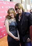 Photo of Miley Cyrus and Billy Ray Cyrus at the 2009 Academy Of Country Music Awards at the MGM Grand in Las Vegas, April 5th 2009.<br>Photo bt Chris Walter-Photofeatures