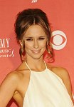 Photo of Jennifer Love Hewitt in the Press Room for the 2009 Academy Of Country Music Awards at the MGM Grand in Las Vegas on April 5th, 2009.