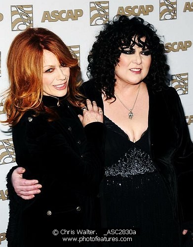Photo of Nancy Wilson and Ann Wilson oh Heart at the 2009 ASCAP Pop Awards at the Renaissance Hotel in Hollywood, April 22, 2009.<br>Photo by Chris Walter/Photofeatures. , reference; _ASC2830a