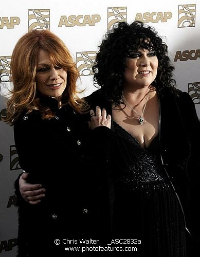 Photo of Nancy Wilson and Ann Wilson oh Heart at the 2009 ASCAP Pop Awards at the Renaissance Hotel in Hollywood, April 22, 2009.<br>Photo by Chris Walter/Photofeatures. , reference; _ASC2832a