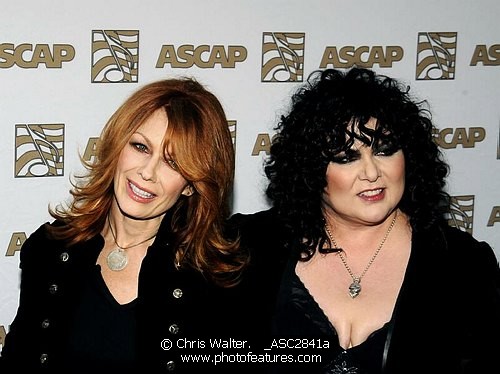 Photo of Nancy Wilson and Ann Wilson oh Heart at the 2009 ASCAP Pop Awards at the Renaissance Hotel in Hollywood, April 22, 2009.<br>Photo by Chris Walter/Photofeatures. , reference; _ASC2841a