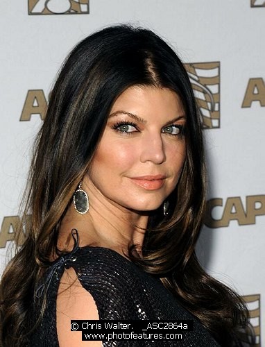 Photo of Fergie at the 2009 ASCAP Pop Awards at the Renaissance Hotel in Hollywood, April 22, 2009.<br>Photo by Chris Walter/Photofeatures. , reference; _ASC2864a