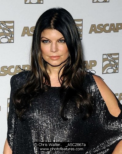 Photo of Fergie at the 2009 ASCAP Pop Awards at the Renaissance Hotel in Hollywood, April 22, 2009.<br>Photo by Chris Walter/Photofeatures. , reference; _ASC2867a