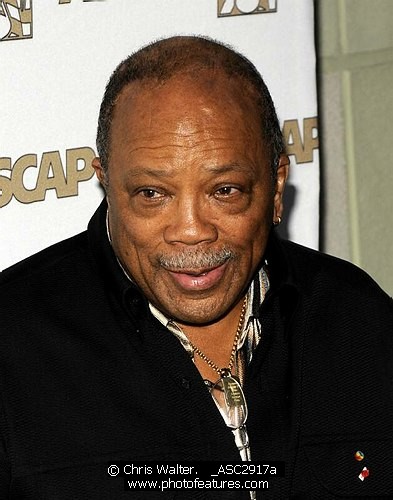 Photo of Quincy Jones at the 2009 ASCAP Pop Awards at the Renaissance Hotel in Hollywood, April 22, 2009.<br>Photo by Chris Walter/Photofeatures. , reference; _ASC2917a