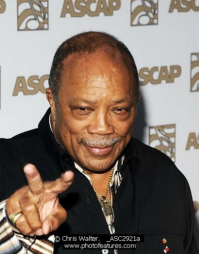 Photo of Quincy Jones at the 2009 ASCAP Pop Awards at the Renaissance Hotel in Hollywood, April 22, 2009.<br>Photo by Chris Walter/Photofeatures. , reference; _ASC2921a