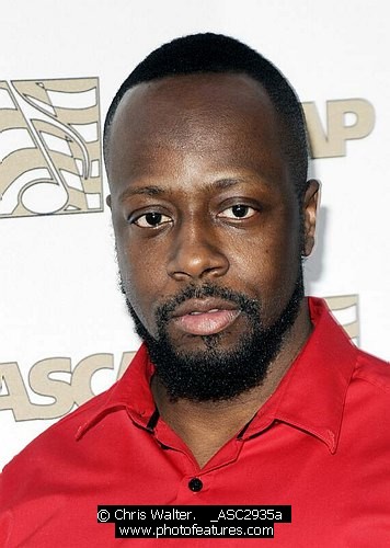 Photo of Wyclef Jean at the 2009 ASCAP Pop Awards at the Renaissance Hotel in Hollywood, April 22, 2009.<br>Photo by Chris Walter/Photofeatures. , reference; _ASC2935a