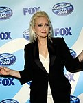 Photo of Cyndi Lauper at the 2009 American Idol Finale at the Nokia Theatre in Los Angeles, May 20th 2009.<br>Photo by Chris Walter/Photofeatures