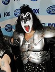 Photo of Kiss - Gene Simmons  at the 2009 American Idol Finale at the Nokia Theatre in Los Angeles, May 20th 2009.<br>Photo by Chris Walter/Photofeatures