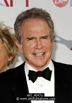 Photo of Warren Beatty at the 37th AFI Life Achievement Awards Honoring Michael Douglas at Sony Studios, Culver City on June 11th 2009.  , reference; AFI_4047a