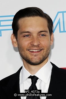 Photo of Tobey Maguire at the 37th AFI Life Achievement Awards Honoring Michael Douglas at Sony Studios, Culver City on June 11th 2009.  , reference; AFI_4073a