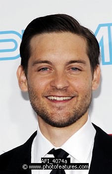 Photo of Tobey Maguire at the 37th AFI Life Achievement Awards Honoring Michael Douglas at Sony Studios, Culver City on June 11th 2009.  , reference; AFI_4074a
