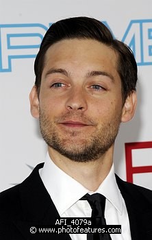 Photo of Tobey Maguire at the 37th AFI Life Achievement Awards Honoring Michael Douglas at Sony Studios, Culver City on June 11th 2009.  , reference; AFI_4079a