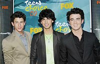 Photo of Jonas Brothers at the 2009 Teen Choice Awards on August 9th,2009 at Gibson Amphitheatre in Universal City.<br>Photo by Chris Walter/Photofeatures