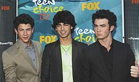 Photo of Jonas Brothers at the Teen Choice 2009 Awards at Gibson Amphitheatre in Universal City, August 9th 2009.<br>Photo by Chris Walter/Photofeatures
