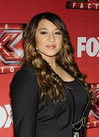 Photo of Melanie Amaro finalist at the 2011 X Factor finale press conference at CBS Television City in Los Angeles, December 19th 2011.<br>Photo by Chris Walter/Photofeatures
