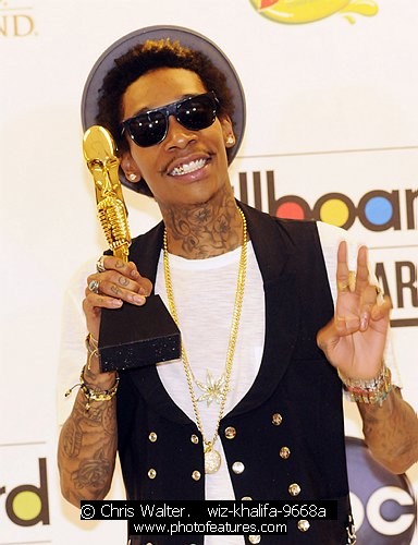 Photo of 2012 Billboard Music Awards by Chris Walter , reference; wiz-khalifa-9668a,www.photofeatures.com
