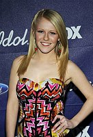 Photo of Hollie Cavanagh at 'American Idol' 2012 Top 13 Finalists Party at the Grove on March 1, 2012 in Los Angeles