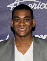 Photo of Joshua Ledet at 'American Idol' 2012 Top 13 Finalists Party at the Grove on March 1, 2012 in Los Angeles