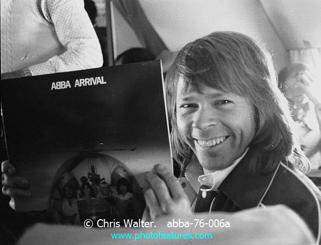 Photo of ABBA for media use , reference; abba-76-006a,www.photofeatures.com