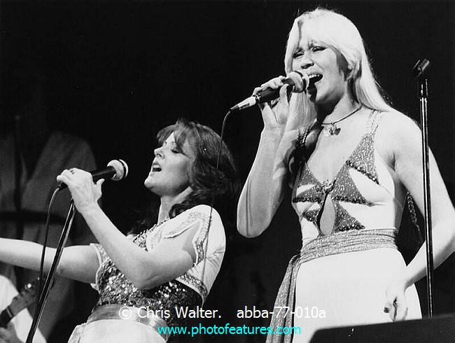 Photo of ABBA for media use , reference; abba-77-010a,www.photofeatures.com