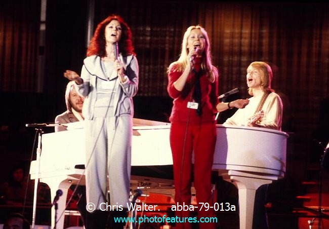 Photo of ABBA for media use , reference; abba-79-013a,www.photofeatures.com