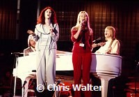 ABBA 1979 at UNICEF concert at the UN<br> Chris Walter<br>