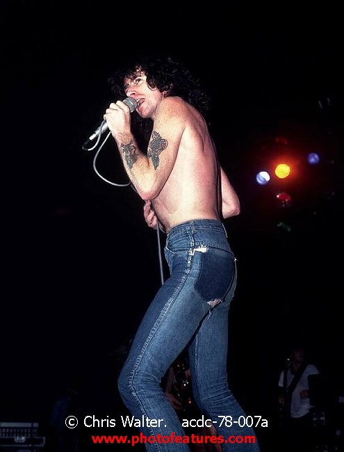 Photo of AC/DC for media use , reference; acdc-78-007a,www.photofeatures.com