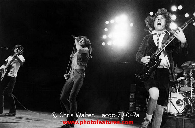 Photo of AC/DC for media use , reference; acdc-79-047a,www.photofeatures.com