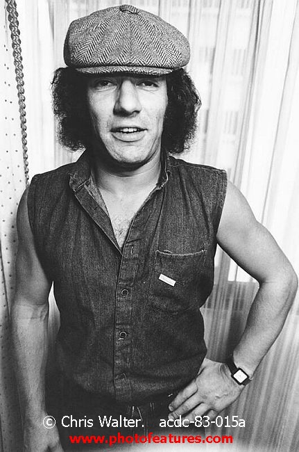 Photo of AC/DC for media use , reference; acdc-83-015a,www.photofeatures.com