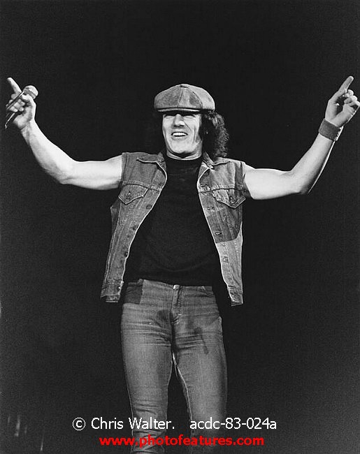 Photo of AC/DC for media use , reference; acdc-83-024a,www.photofeatures.com