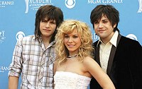 Photo of The Band Perry at the 2010 Academy Of Country Music (ACM) Awards at the MGM Grand in Las Vegas, April 18th 2010.
