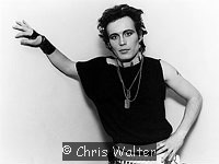 Adam Ant photo © Chris Walter adamant-82-036a Photo of Adam Ant 1982