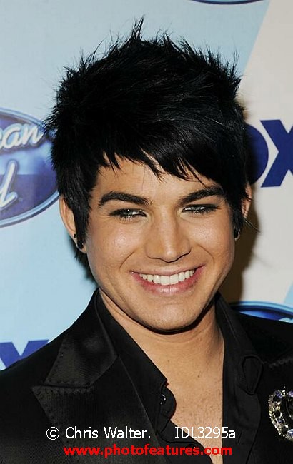 Photo of Adam Lambert for media use , reference; _IDL3295a,www.photofeatures.com