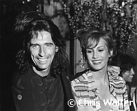 Alice Cooper 1978 with wife Sheryl Cooper at Sgt Pepper movie premiere<br> Chris Walter<br>