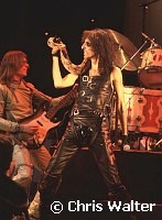 Alice Cooper 1979 with snake<br>