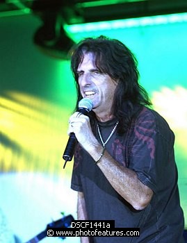 Photo of Alice Cooper<br>at the 9th Annual Alice Cooper Celebrity Golf Tournament in Scottsdale, Arizona, May 1st 2005.  Photo by Chris Walter/Photofeatures. , reference; DSCF1441a