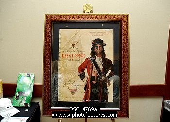 Photo of Auction Items<br>at the 9th Annual Alice Cooper Celebrity Golf Tournament in Scottsdale, Arizona, May 1st 2005.  Photo by Chris Walter/Photofeatures. , reference; DSC_4769a