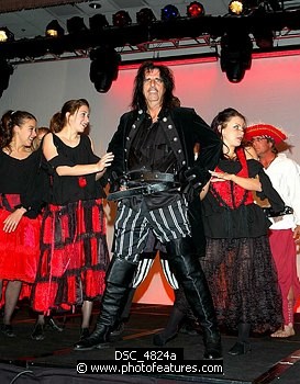 Photo of Alice Cooper<br>at the 9th Annual Alice Cooper Celebrity Golf Tournament in Scottsdale, Arizona, May 1st 2005.  Photo by Chris Walter/Photofeatures. , reference; DSC_4824a