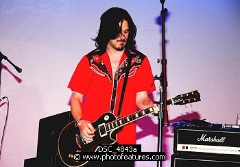 Photo of Gilby Clarke<br>at the 9th Annual Alice Cooper Celebrity Golf Tournament in Scottsdale, Arizona, May 1st 2005.  Photo by Chris Walter/Photofeatures. , reference; DSC_4843a