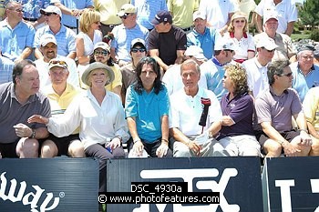 Photo of Elke Sommer, Alice Cooper, Pat Boone and Jack Blades<br> at the 9th Alice Cooper Golf Tournament in Scottsdale to benefit his Solid Rock Foundation Charity, May 2nd 2005. phoo by Chris walter/Photofeatures. , reference; DSC_4930a