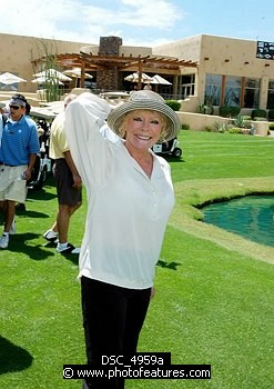 Photo of Elke Sommer at the 9th Alice Cooper Golf Tournament in Scottsdale to benefit his Solid Rock Foundation Charity, May 2nd 2005. phoo by Chris walter/Photofeatures. , reference; DSC_4959a