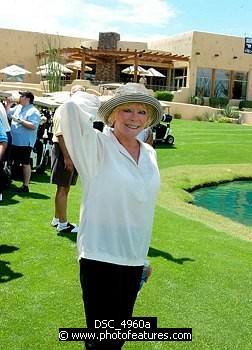 Photo of Elke Sommer at the 9th Alice Cooper Golf Tournament in Scottsdale to benefit his Solid Rock Foundation Charity, May 2nd 2005. phoo by Chris walter/Photofeatures. , reference; DSC_4960a