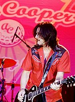 Photo of Gilby Clarke<br>at the 9th Annual Alice Cooper Celebrity Golf Tournament in Scottsdale, Arizona, May 1st 2005.  Photo by Chris Walter/Photofeatures.