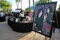 Photo of Auction Items<br>at the 9th Annual Alice Cooper Celebrity Golf Tournament in Scottsdale, Arizona, May 1st 2005.  Photo by Chris Walter/Photofeatures.