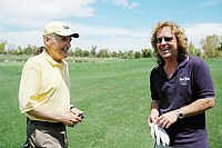 Photo of Dennis Hopper and Jack Blades of Night Ranger <br>at the 9th Alice Cooper Golf Tournament in Scottsdale to benefit his Solid Rock Foundation Charity, May 2nd 2005. phoo by Chris walter/Photofeatures.