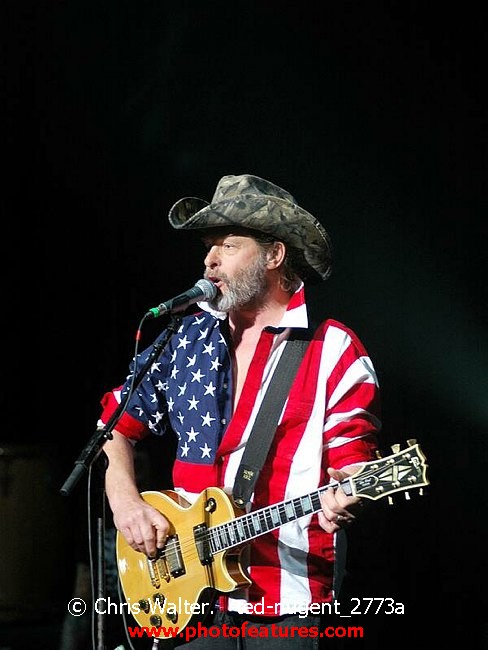 Photo of Alice Pudding 2004 for media use , reference; ted-nugent_2773a,www.photofeatures.com