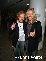 Jack Blades and Tommy Shaw of Damn Yankees. First appearance of Damn Yankees in 10 years. at Alice Cooper's Christmas Pudding show for his Solid Rock Foundation Charity at Dodge Theatre in Phoenix, Arizona, December 18th 2004. Photo by Chris Walter/Photofeatures.