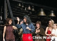 Alice Cooper, Cheryl Cooper and Family at Alice Cooper's Christmas Pudding show for his Solid Rock Foundation Charity at Dodge Theatre in Phoenix, Arizona, December 18th 2004. Photo by Chris Walter/Photofeatures.