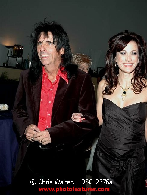 Photo of Alice Cooper Christmas Pudding 2005 for media use , reference; DSC_2376a,www.photofeatures.com